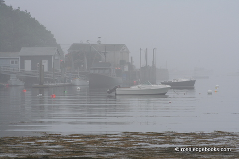 Fig. #56. Fog is beautiful mostly, but too much can dampen lobster catches and even spirits.